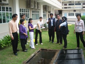 柔佛州环保学校评估小组到本校实地评估