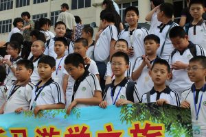 中国吉林省第二实验小学莅访
