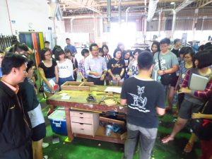 美设科组团参访国家木材工业技术发展中心及国家画廊
