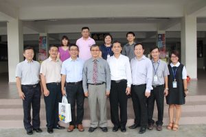 台湾国立中山大学校长郑英耀博士莅访