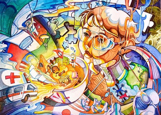 特等奖刘欣恬的作品