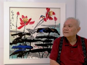 高秉益个人当代水墨画展“荷风”
