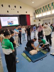 【教职员参与心肺复苏术暨AED操作培训】提升校园急救应变能力