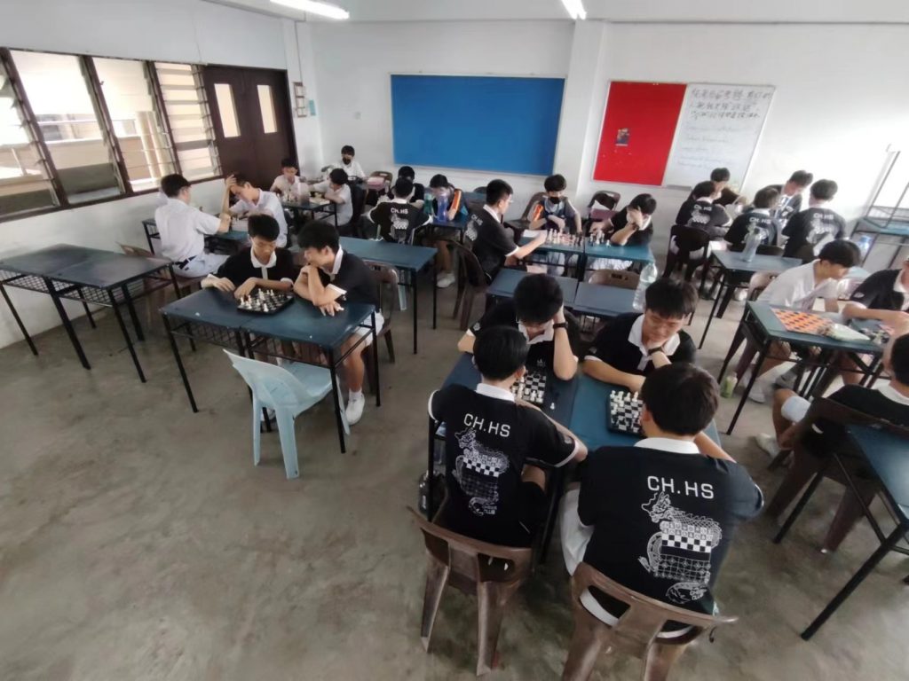 西洋组 社员对弈